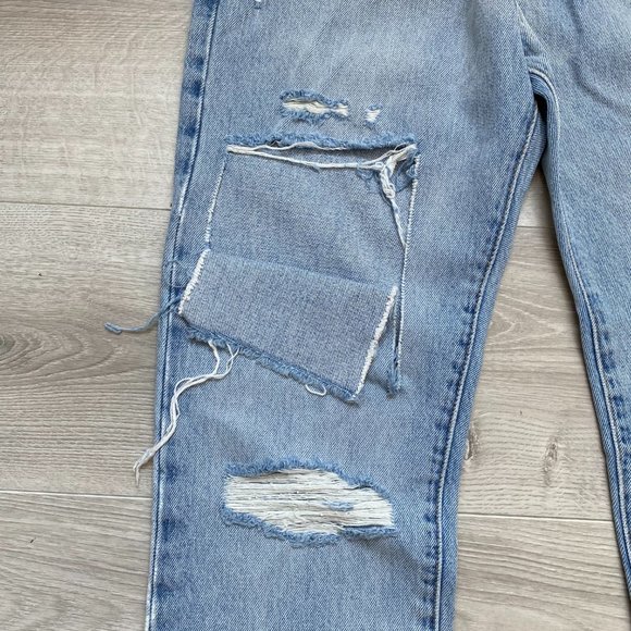 LF THE BRAND - Distressed Logo Jeans NWOT - Picture 8 of 9